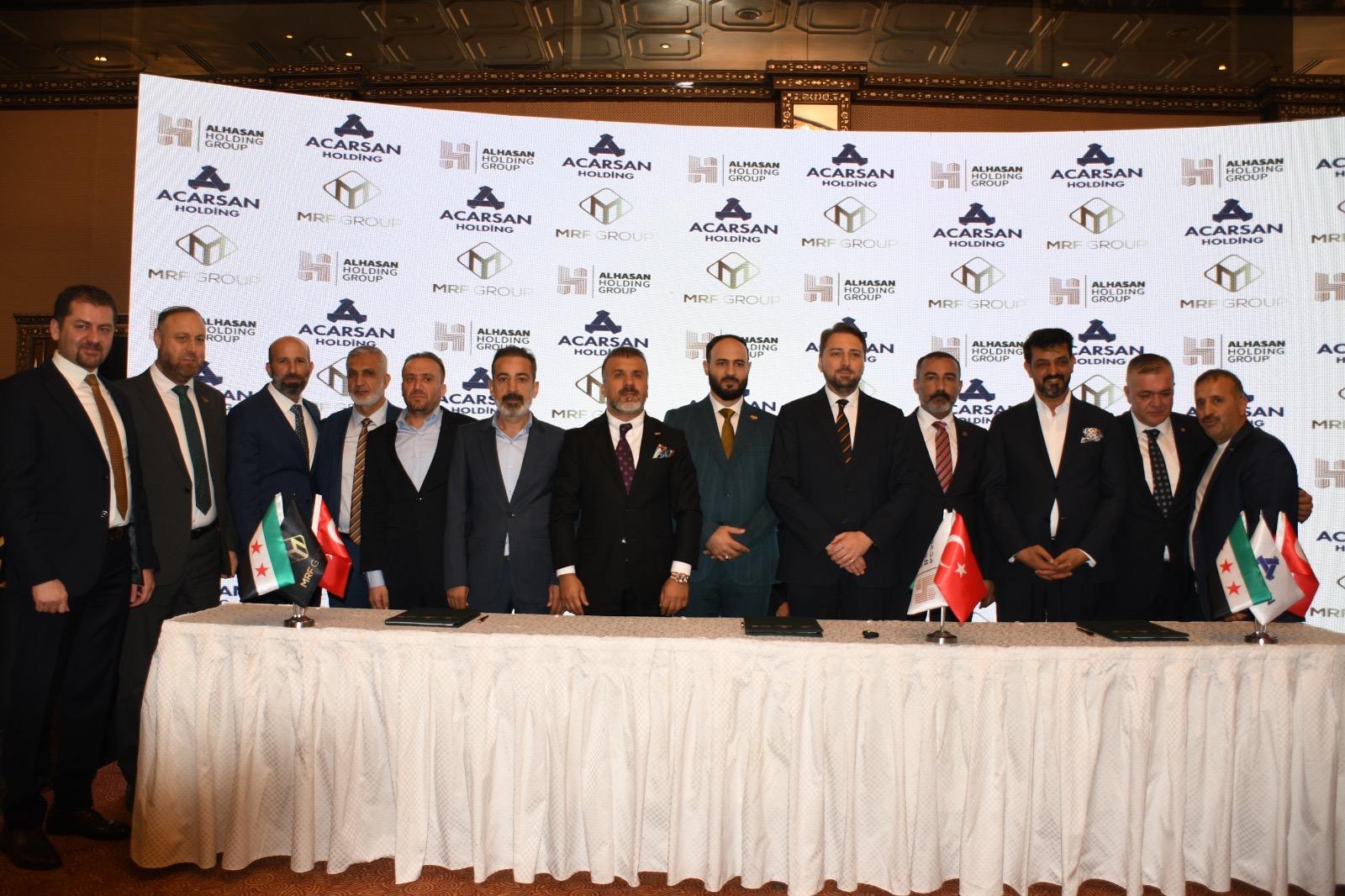 MRF Group’tan Halep’in Yeniden İnşası İçin Tarihi Protokol